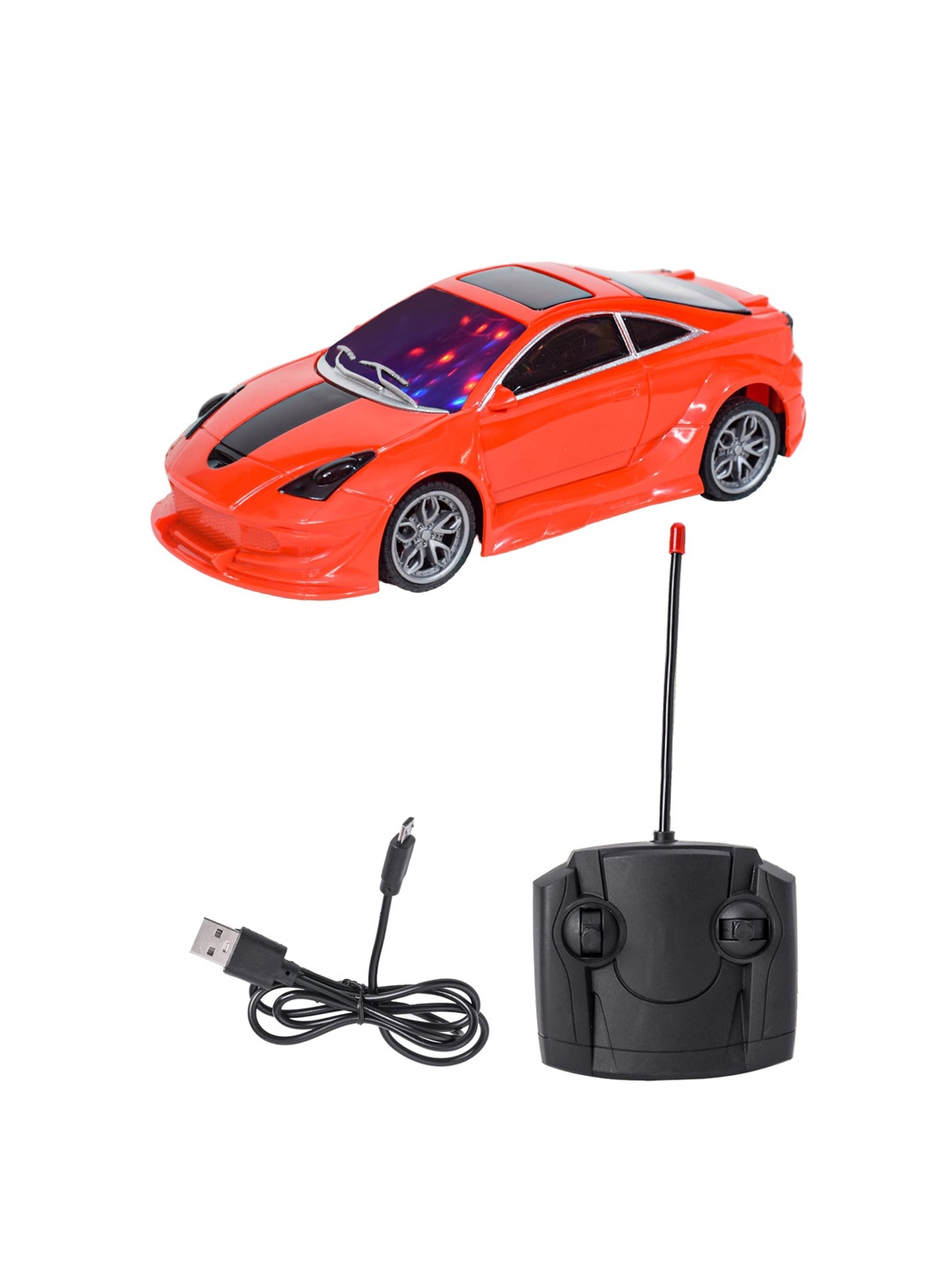 

WISHKEY Kids Remote Control Drift Racing Car, Red