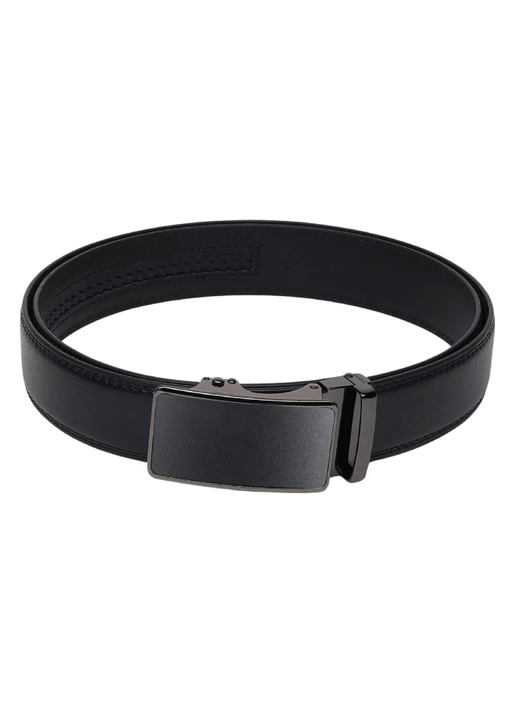 

Zacharias Men Textured Belt, Black