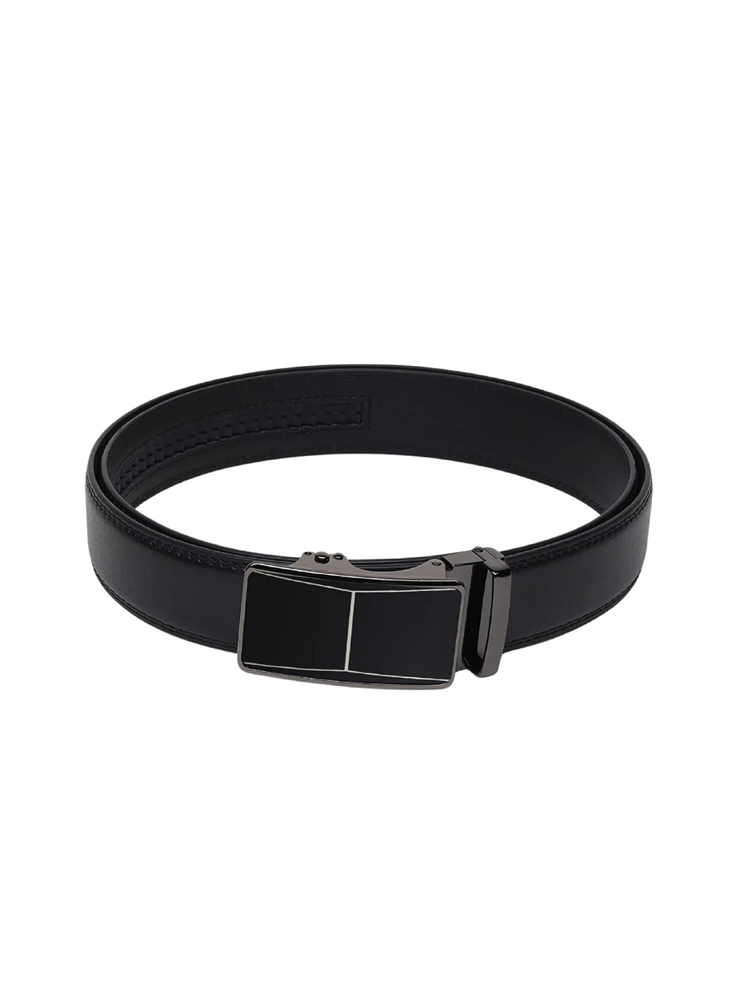 

Zacharias Men Textured Belt, Black
