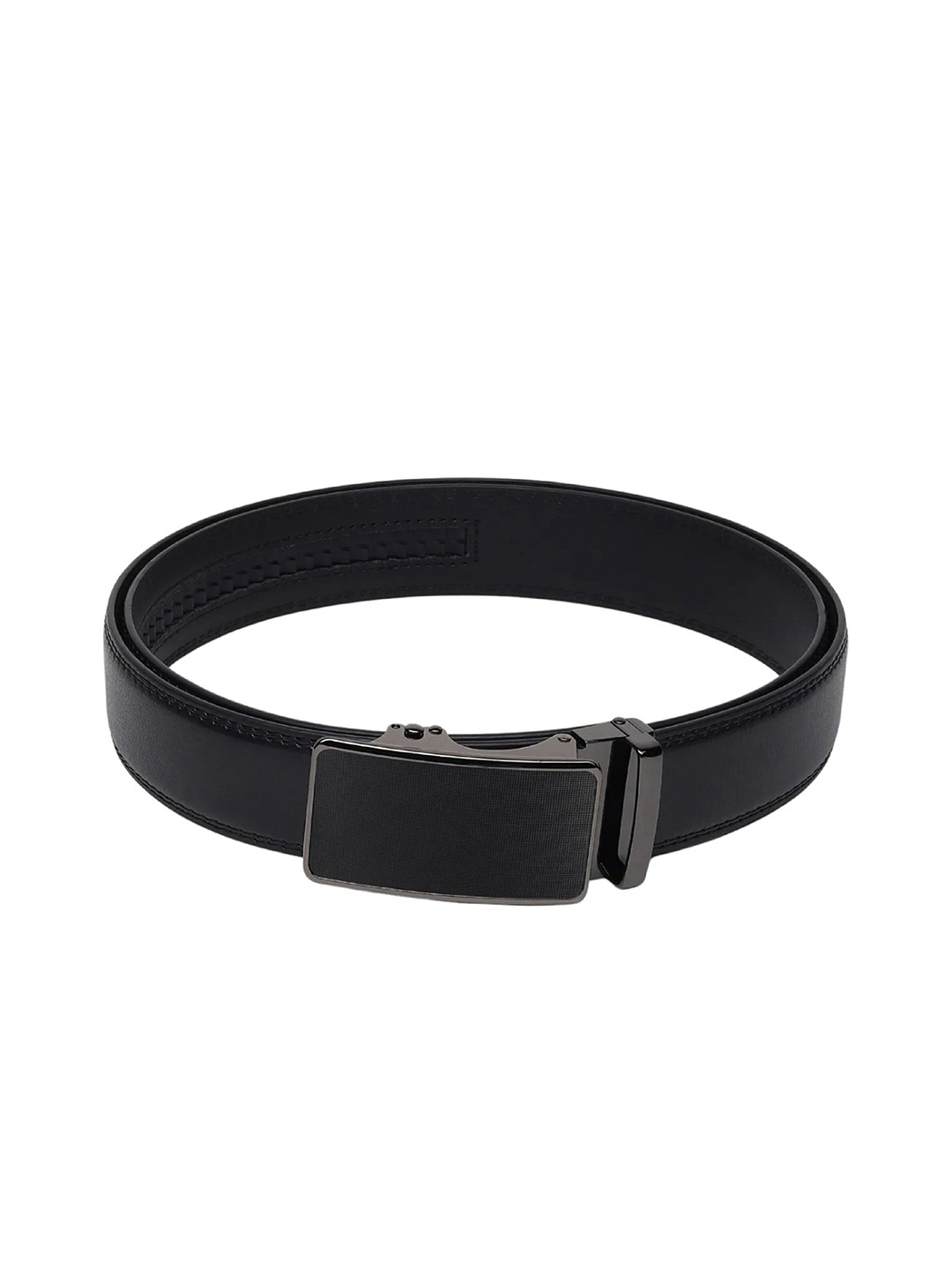 

Zacharias Men Textured Belt, Black