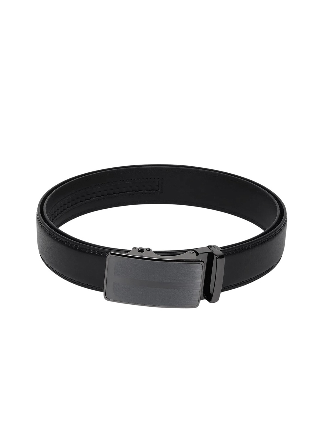 

Zacharias Men Textured Belt, Black
