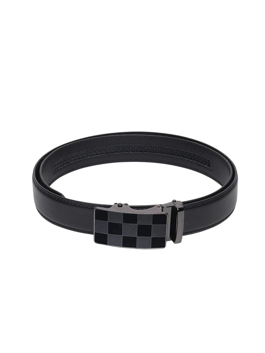 

Zacharias Men Textured Belt, Black