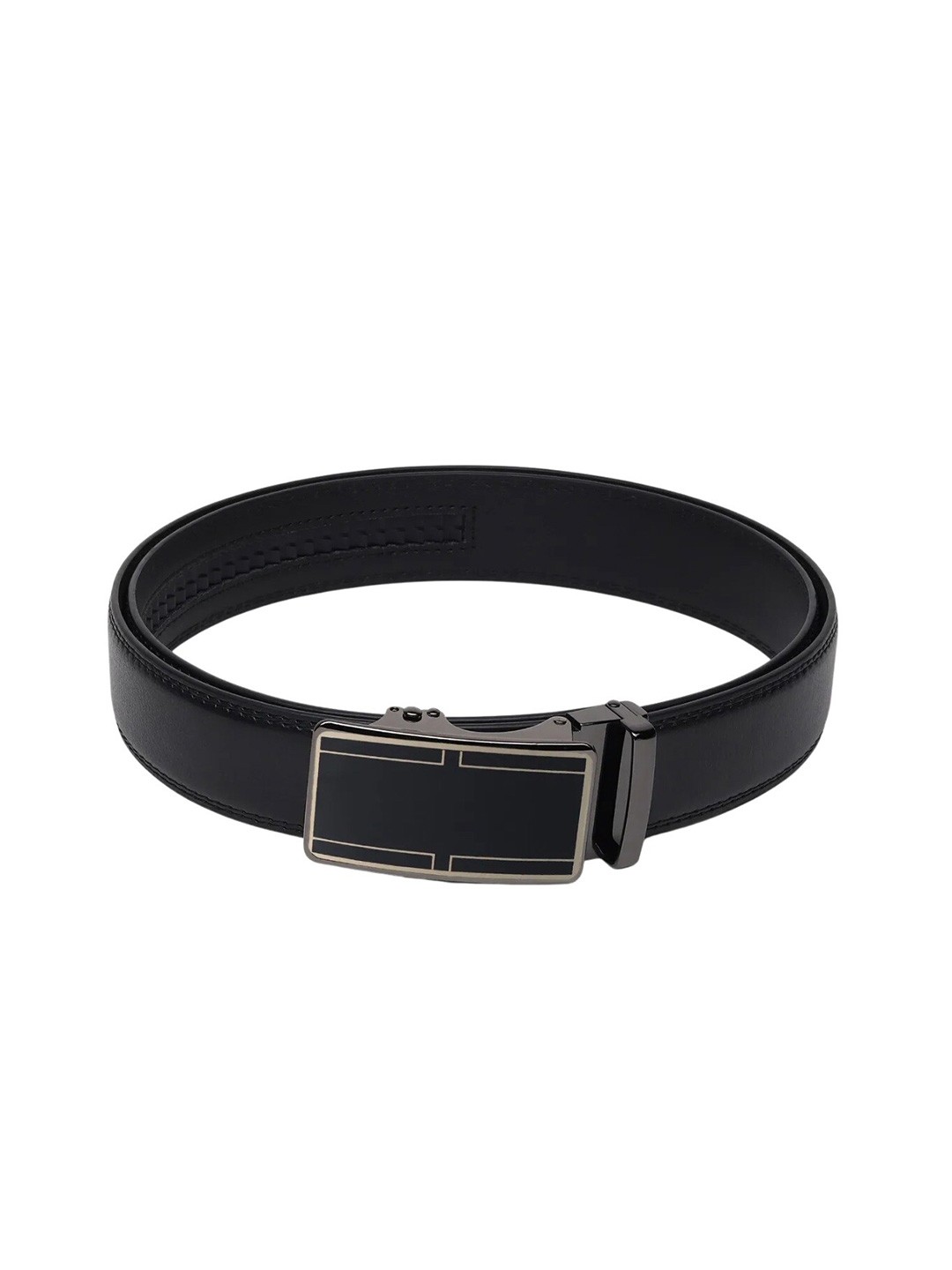 

Zacharias Men Textured Belt, Black