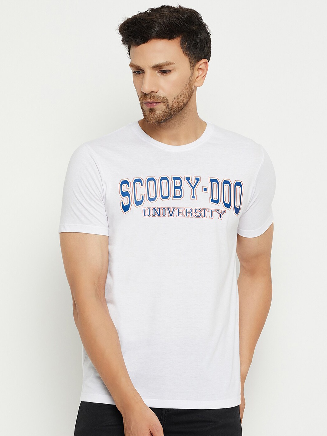 Wear Your Mind Typography Printed T-shirt, White
