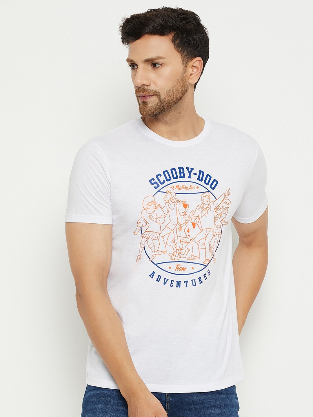 Wear Your Mind Typography Printed T-shirt, White