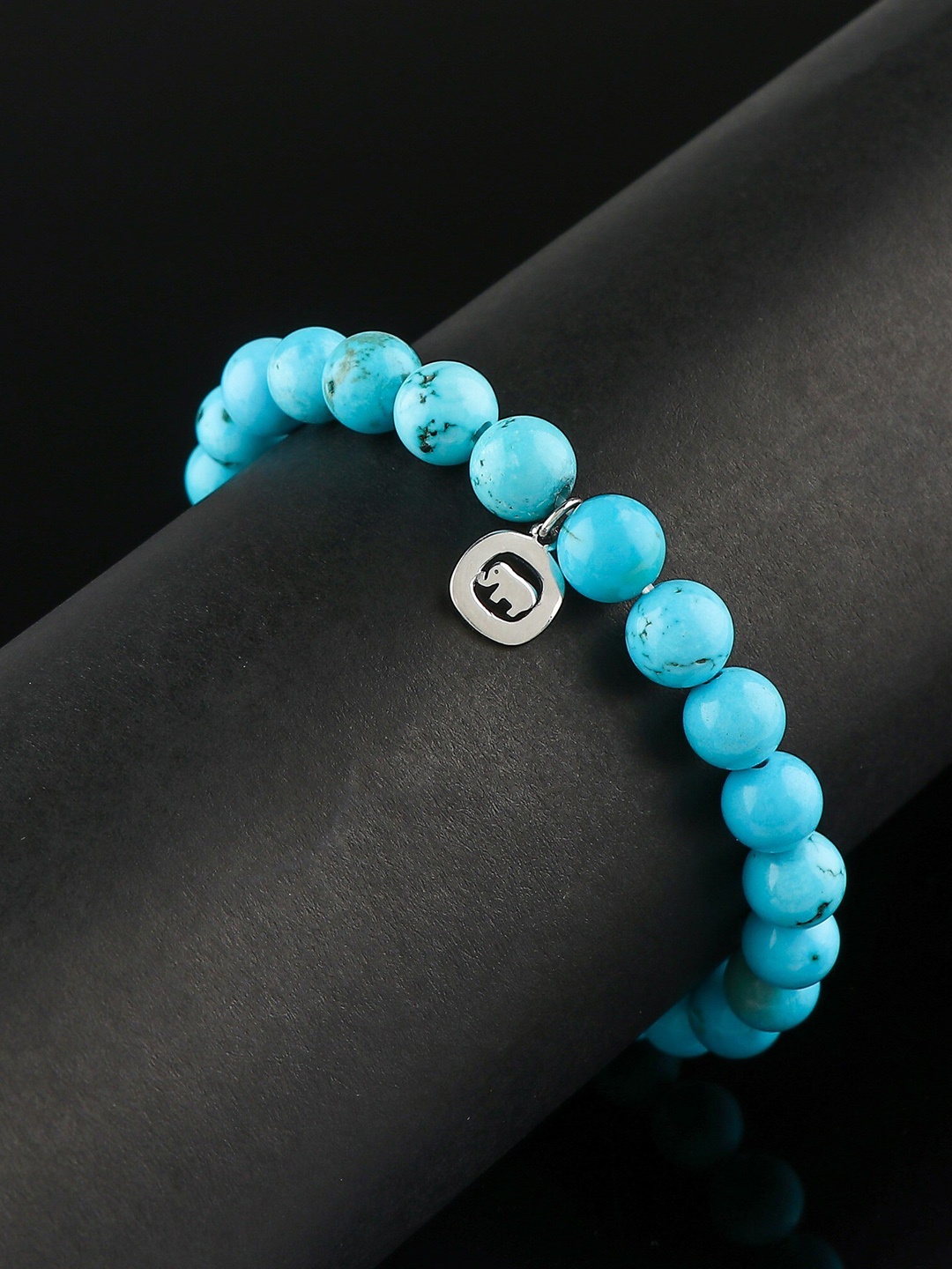 

LA SOULA Unisex 925 Sterling Silver Beaded Rakhi Bracelet