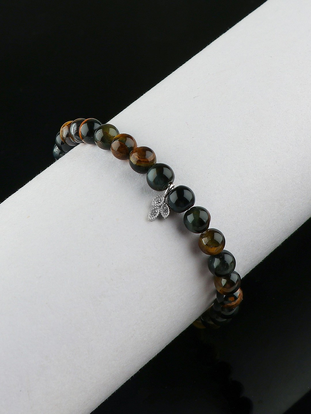

LA SOULA 925 Sterling Silver Beaded Rakhi Bracelet