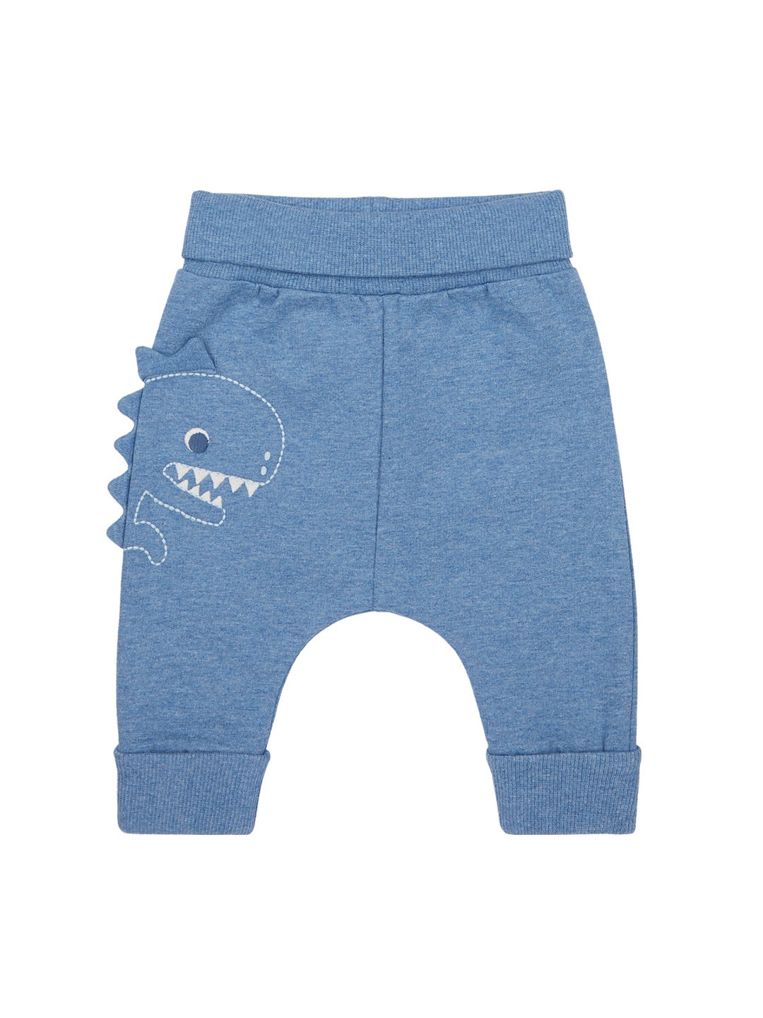 

mothercare Infant Boys Mid-Rise Cotton Joggers, Blue