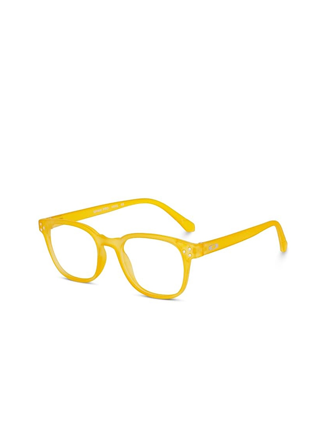 

OPTIFY Unisex Full Rim Square Frames, Yellow