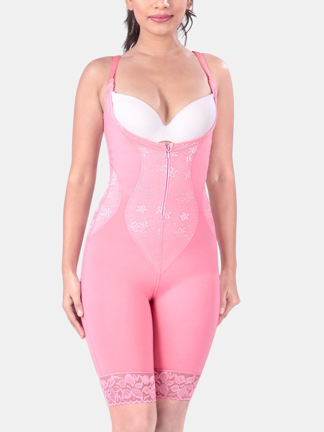 

Dermwear Slimmer 2.0 Full Body Shaper, Pink
