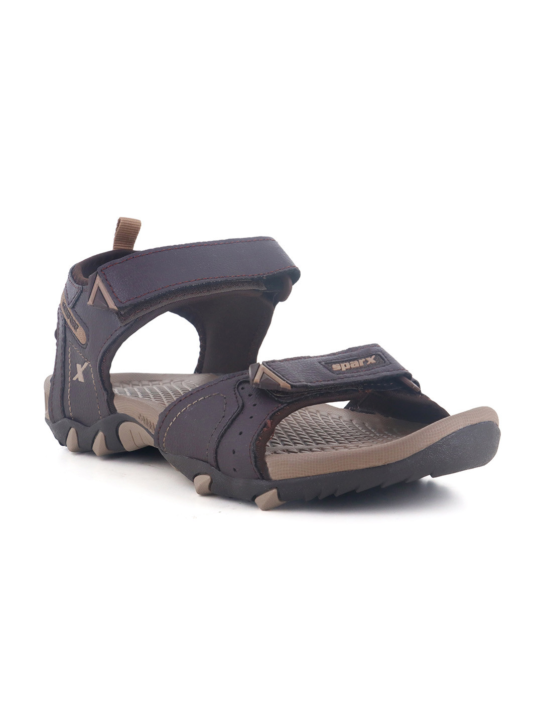 

Sparx Men Velcro Sports Sandals, Brown