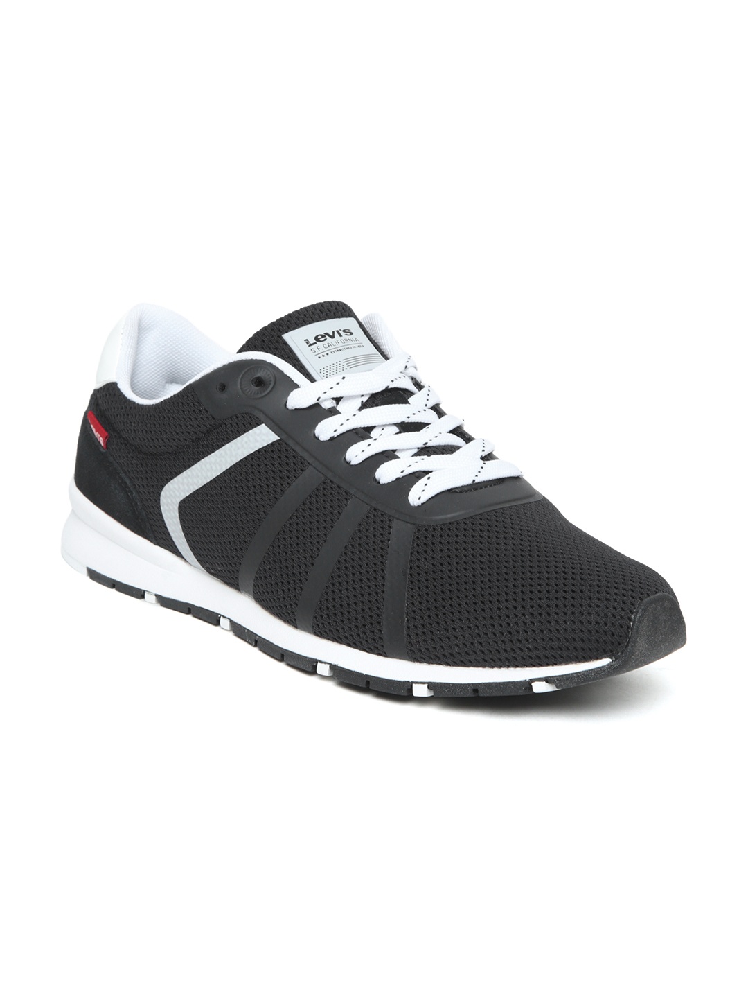 

Levis Men Black Sneakers