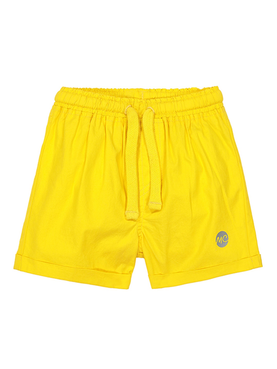 

mothercare Boys Regular Fit Mid-Rise Casual Shorts, Yellow