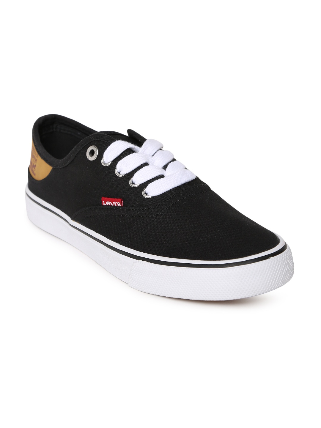 

Levis Men Black Derby Classic Sneakers