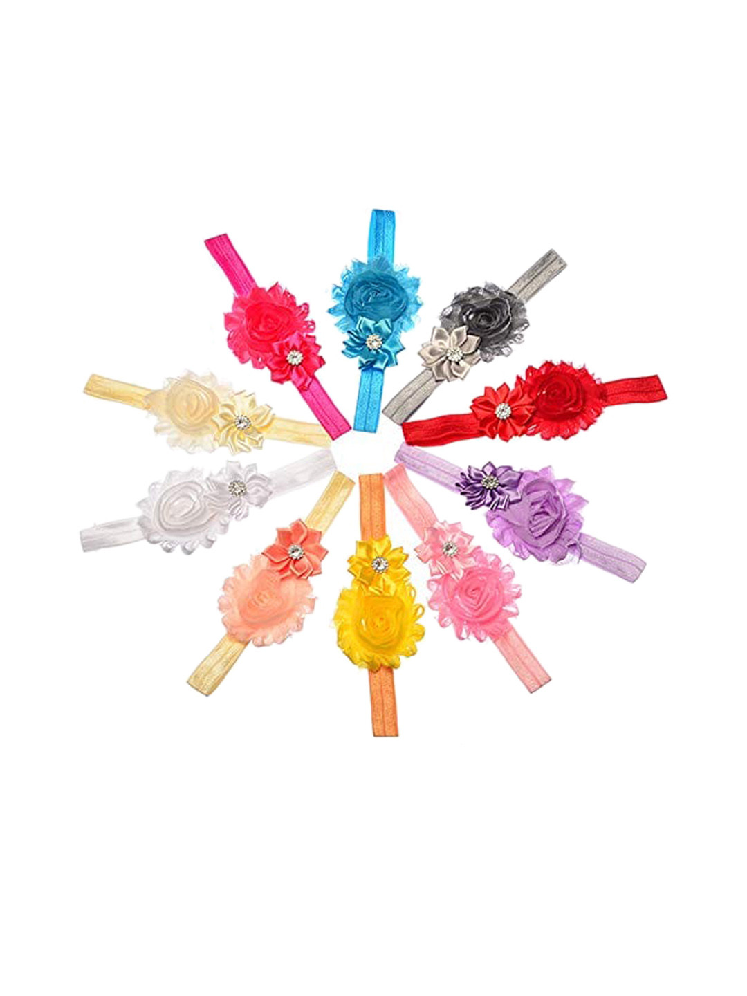 

LYTIX Girls Assorted Set of 2 Embellished Hairband