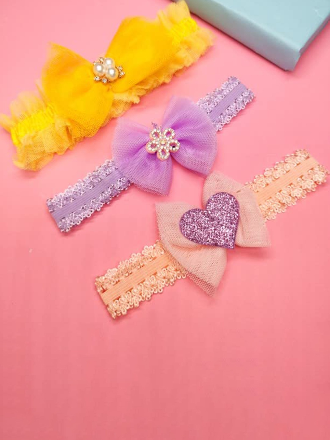 

LYTIX Girls Assorted Set of 2 Embellished Hairband