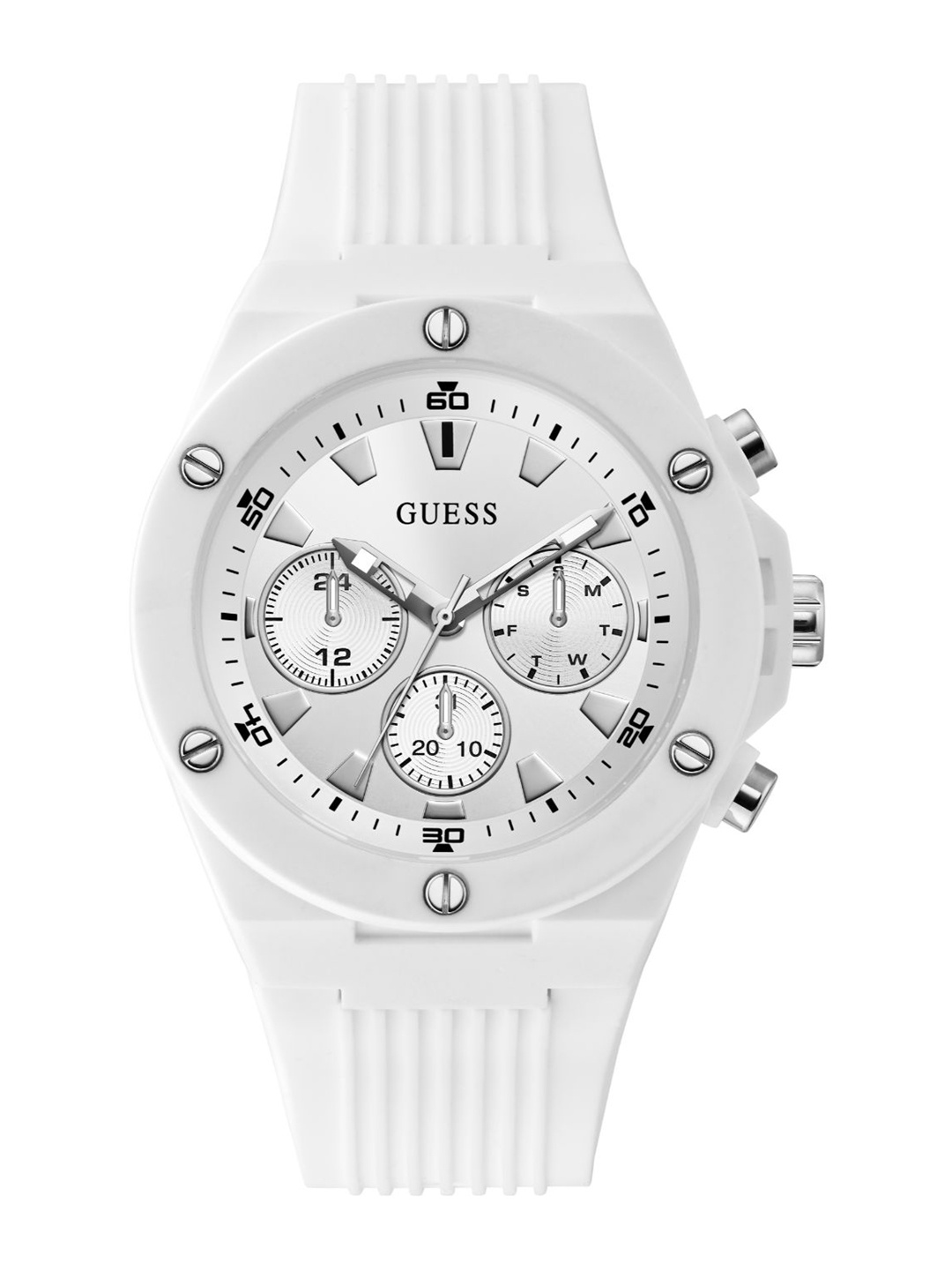 

GUESS Men Analogue Watch GW0268G1, White