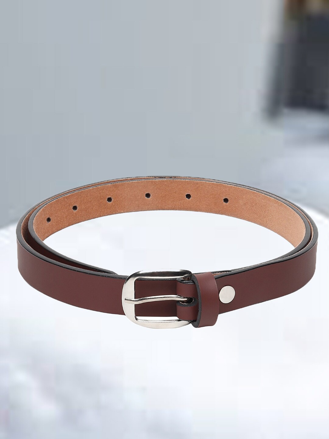 

Swiss Design Women Brown PU Belt