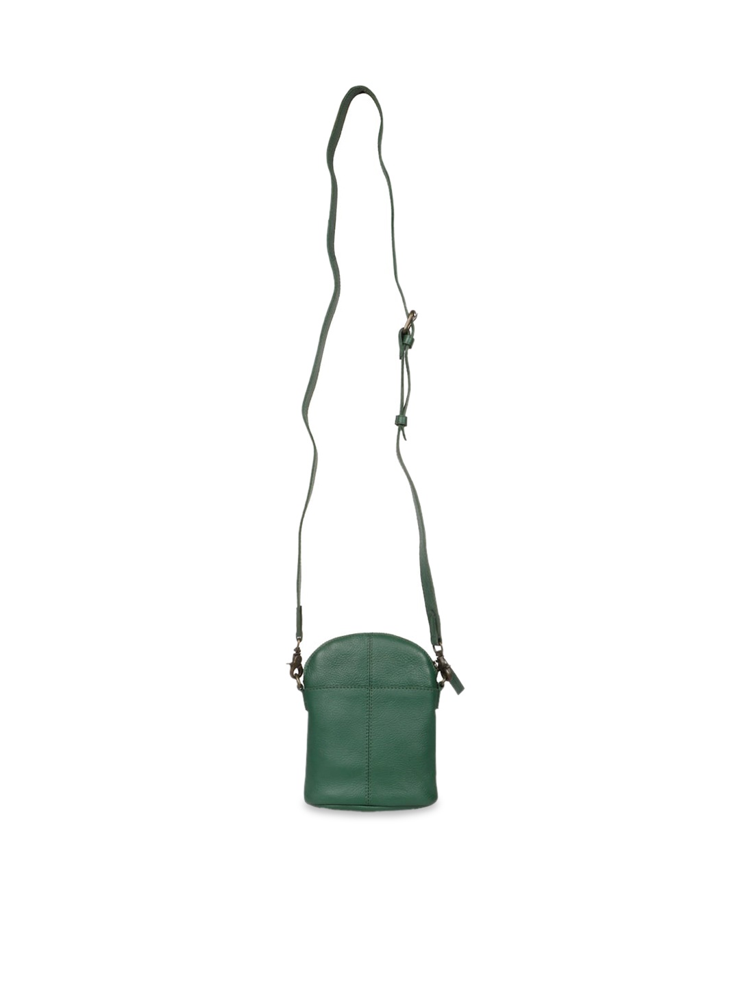 

Favore Leather Structured Sling Bag, Green