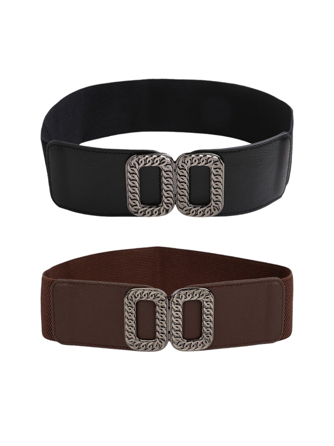 

CRUSSET Women Set Of 2 Belt, Brown