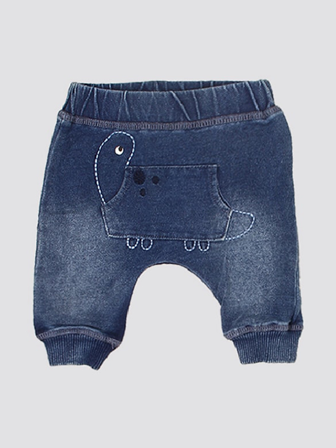 

mothercare Infants Denim Joggers, Blue