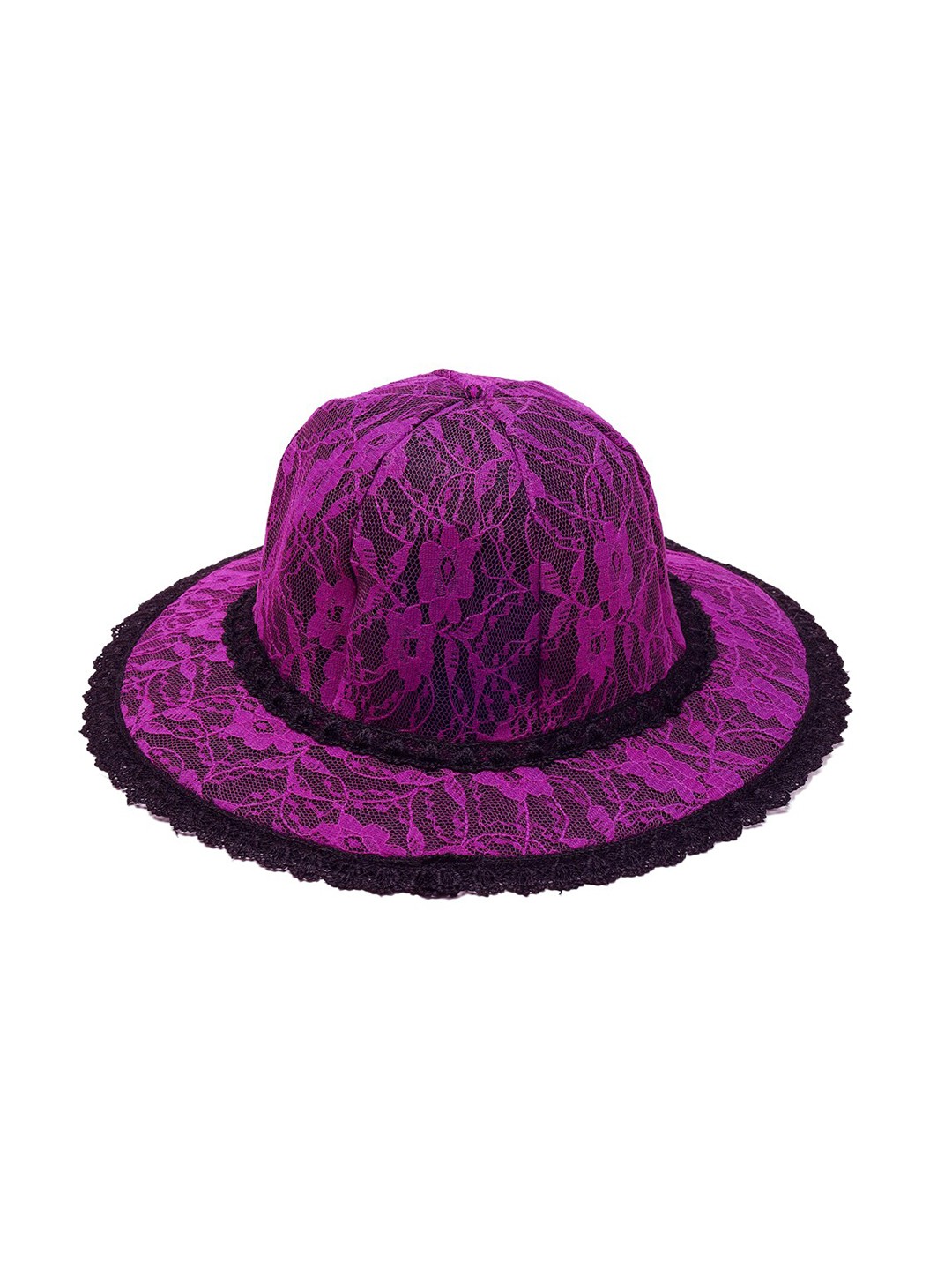 

Bharatasya Girls Lace Detailing Cotton Sun Hat, Pink