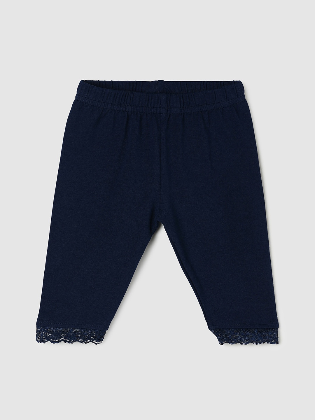

max Infants Girls Cotton Ankle Length Leggings, Blue