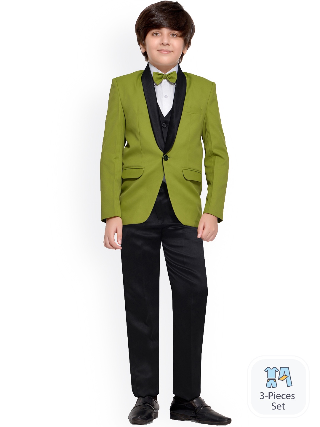 

BAESD Boys Tuxedo 4 Pieces Party Suits, Green