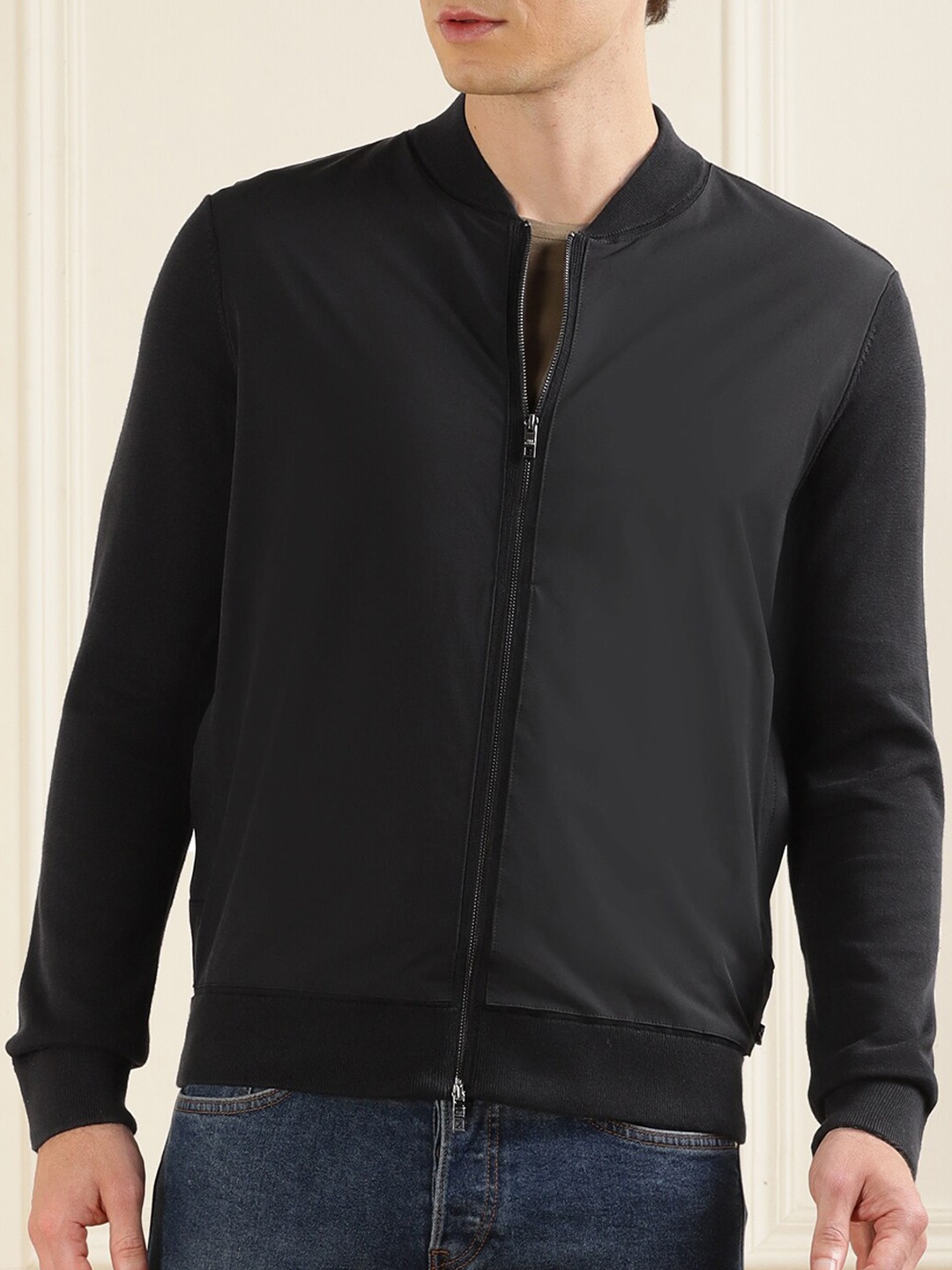 

Ted Baker Pure Cotton Bomber Jacket, Black