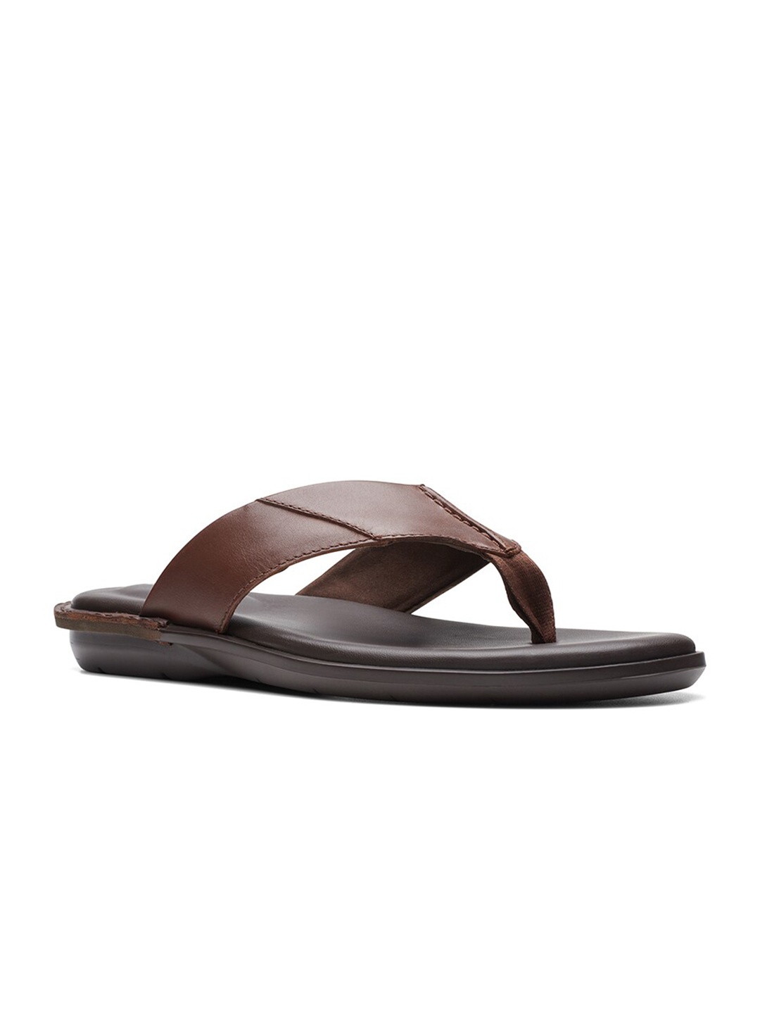 

Clarks Men Leather Comfort Sandals, Brown