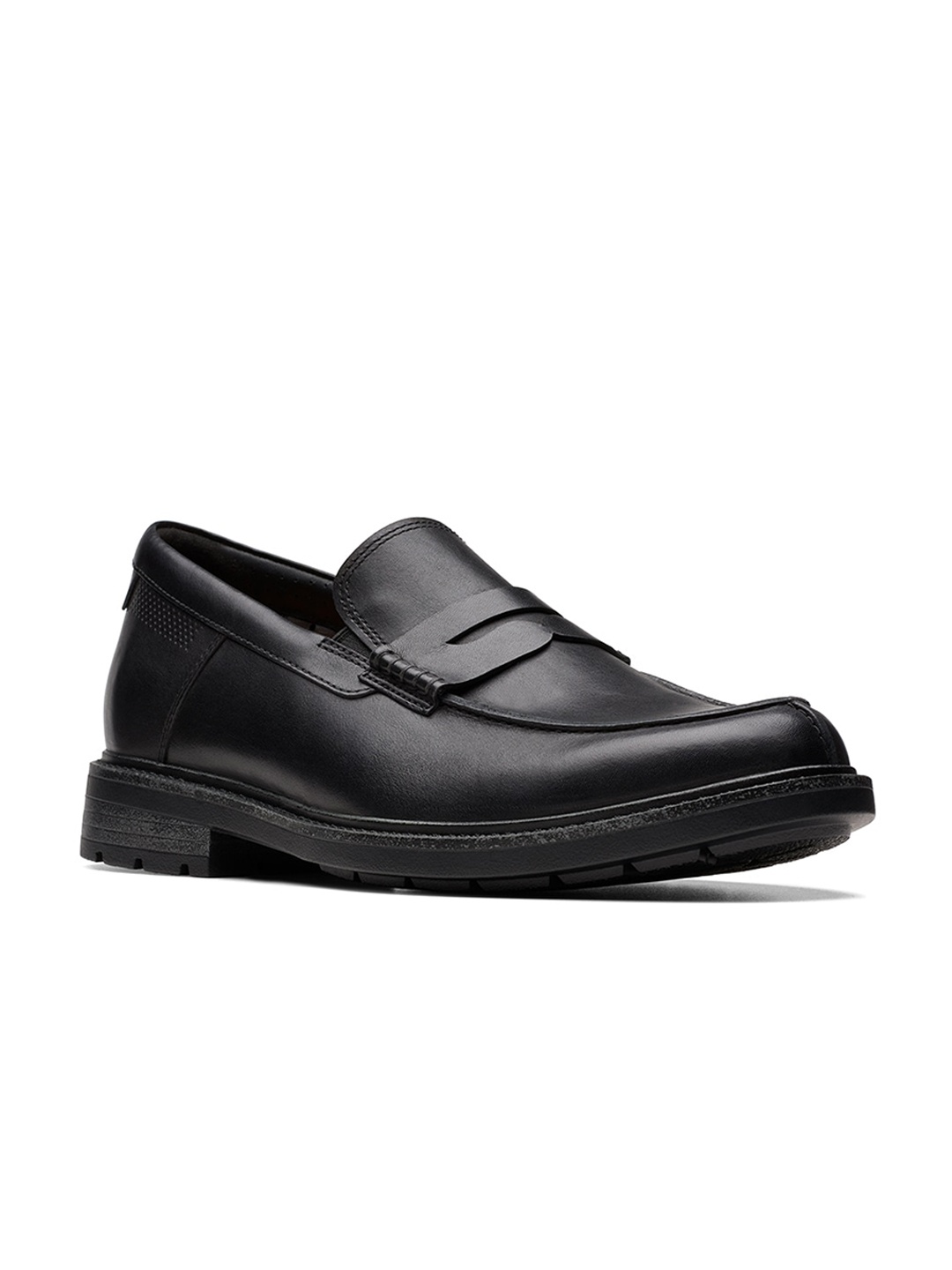 

Clarks Men Leather Formal Penny Loafers, Black