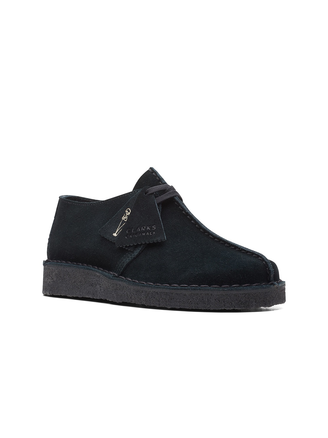 

Clarks Women Black Suede Slip-On Sneakers