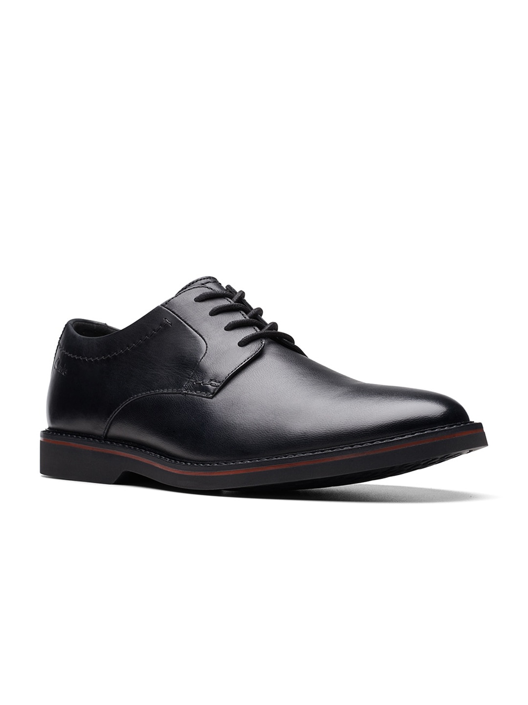 

Clarks Men Leather Derbys, Black