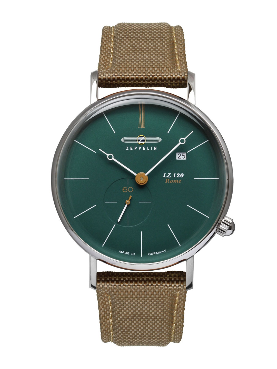 

ZEPPELIN Men Leather Straps Analogue Watch 71383, Green