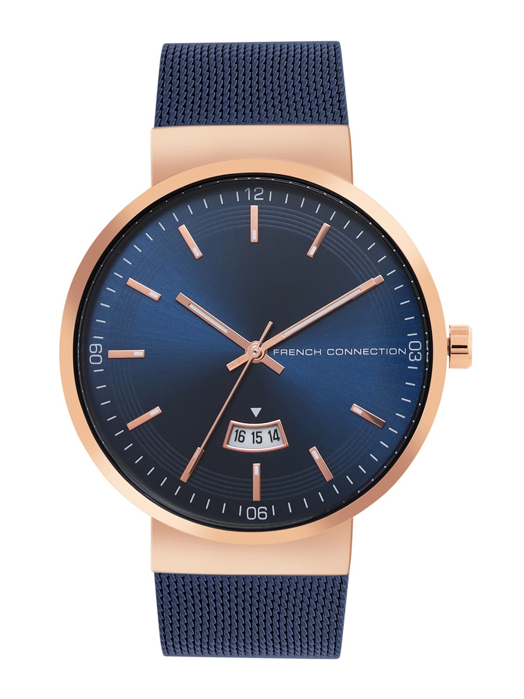 

French Connection Men Dial & Stainless Steel Analogue Watch FCP42UM-G, Blue