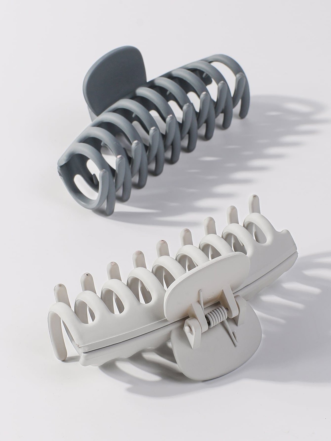 Krelin Set of 2 Claw Clip, Grey