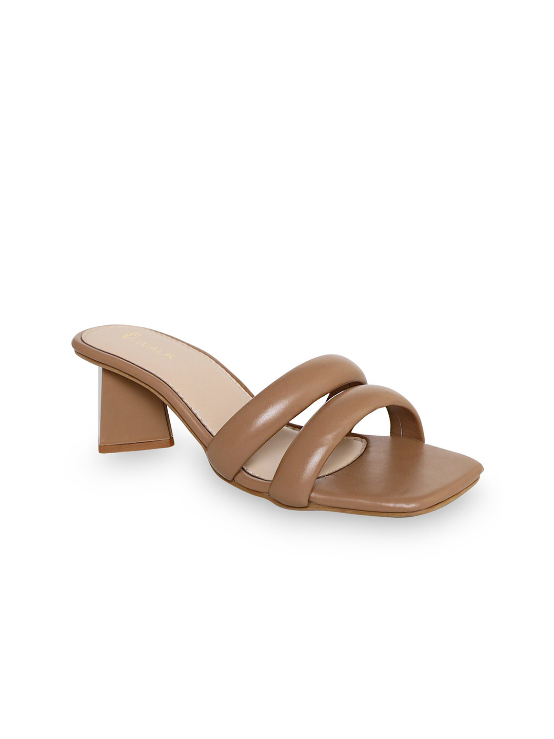 

V-WALK Women Block Heels, Brown