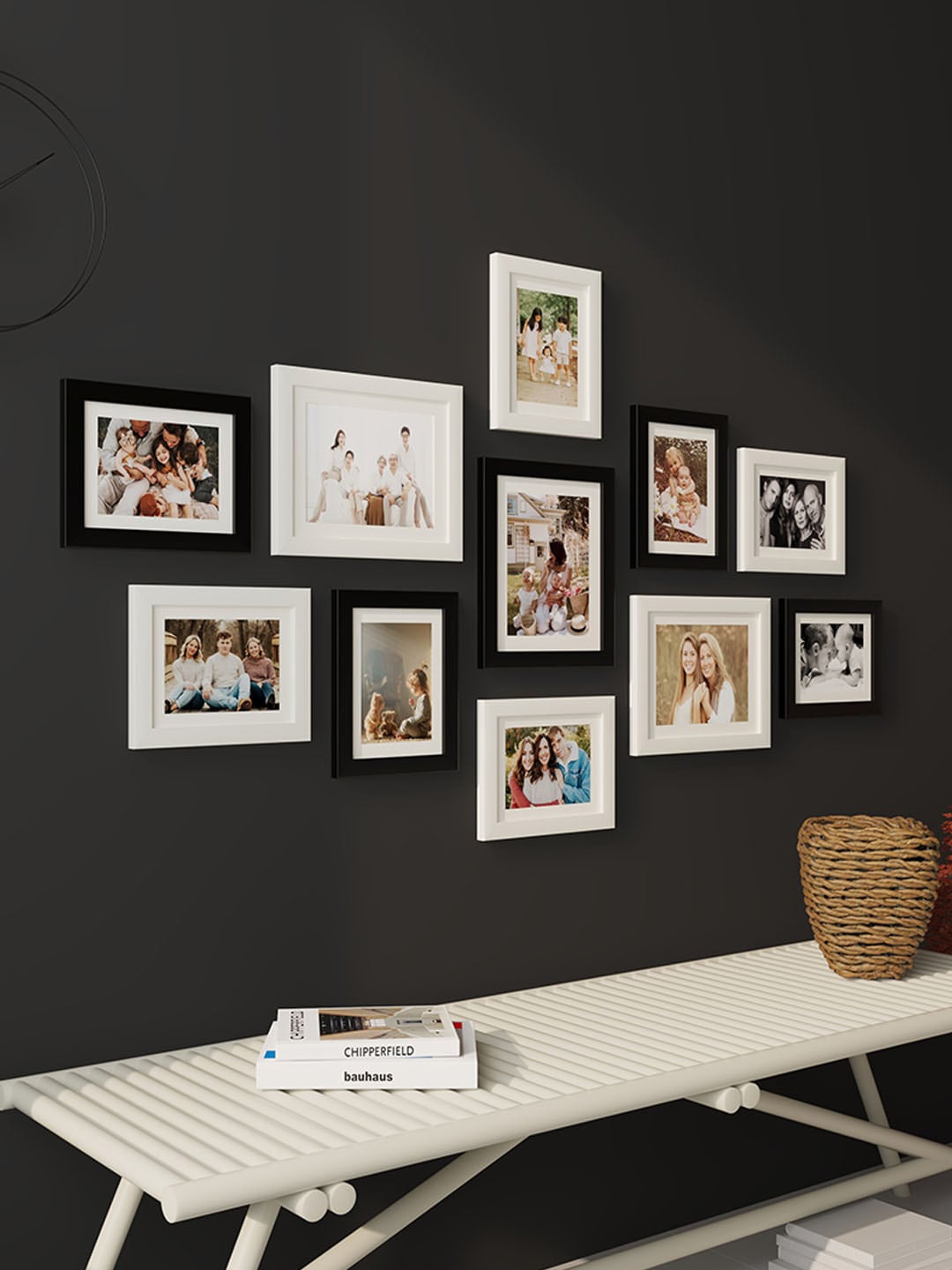 

Art Street White 11 Pieces Wooden Photo Frame