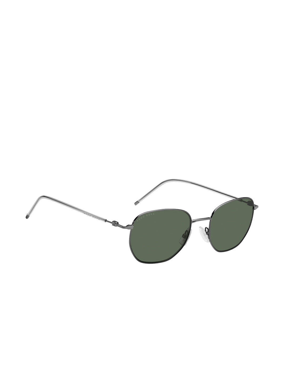 

HUGO Men Aviator Sunglasses with UV Protected Lens 204876KJ153QT, Green