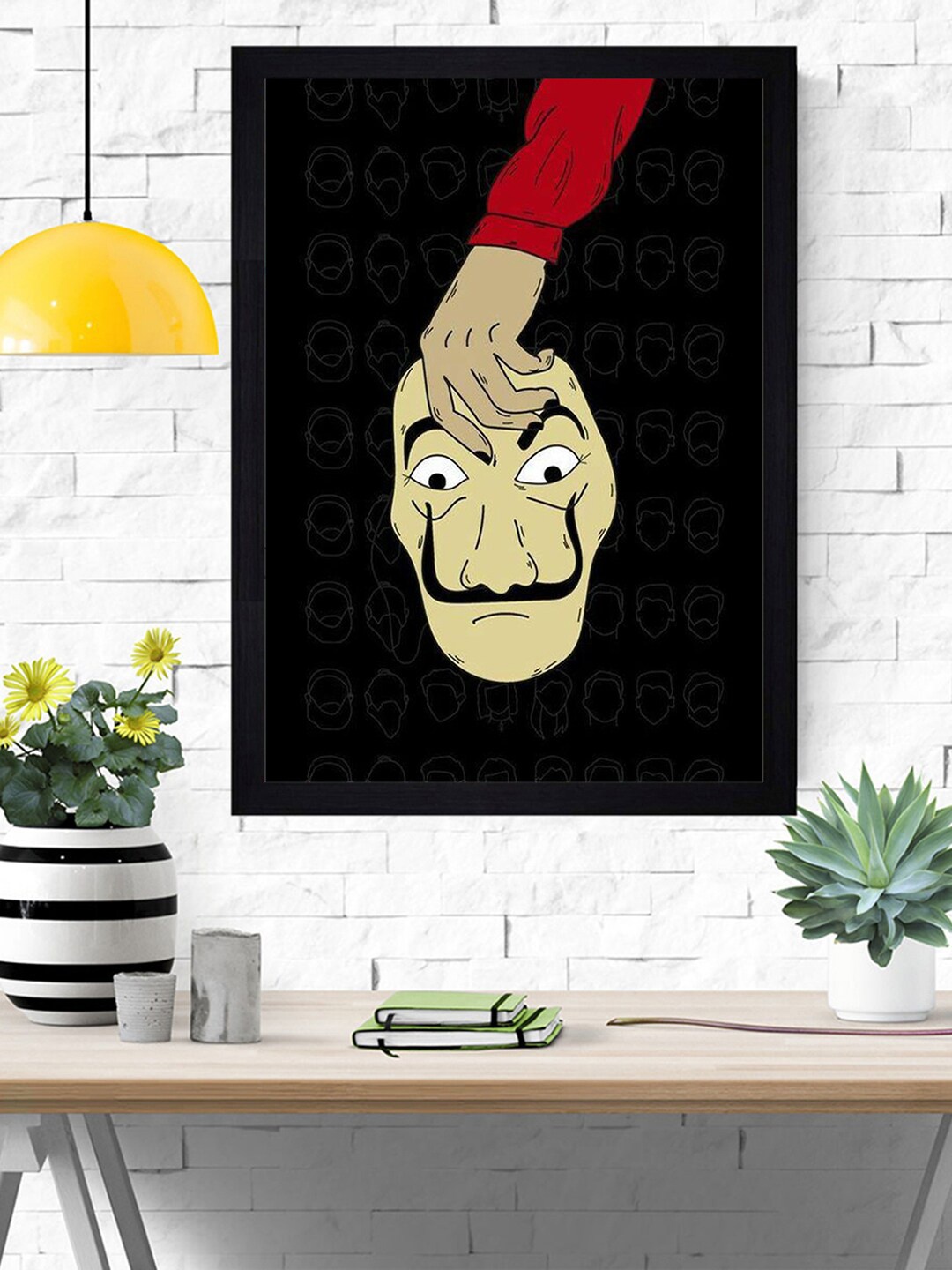 

Gallery99 Black & Beige Abstract Framed Wall Art