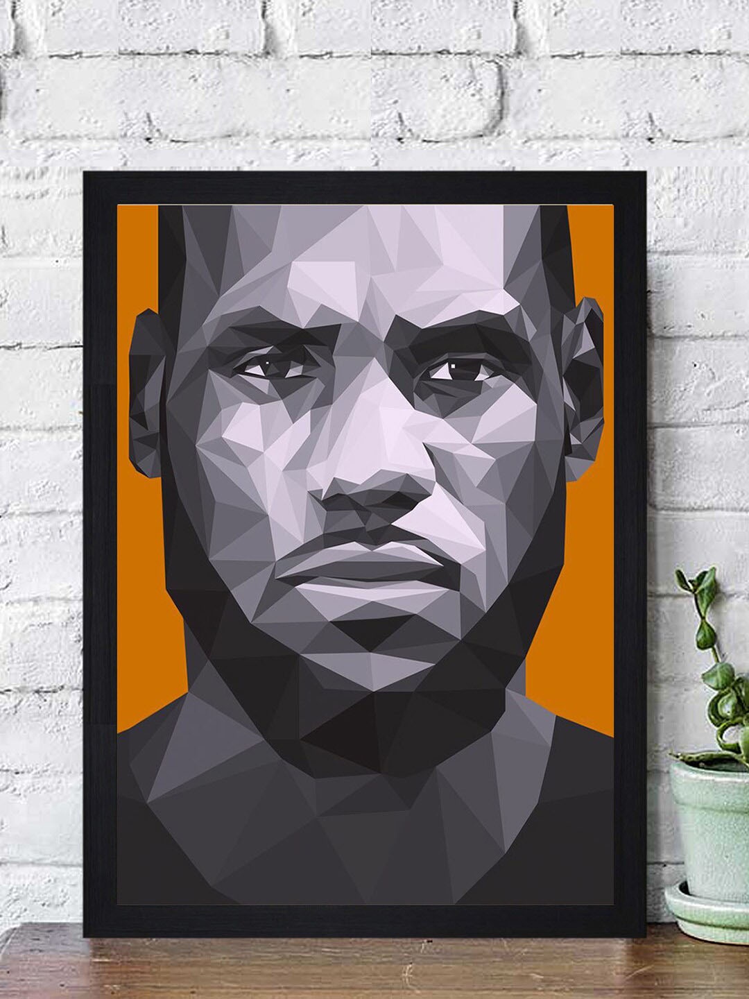 

Gallery99 Black & Grey Lebron James Printed Framed Wall Art