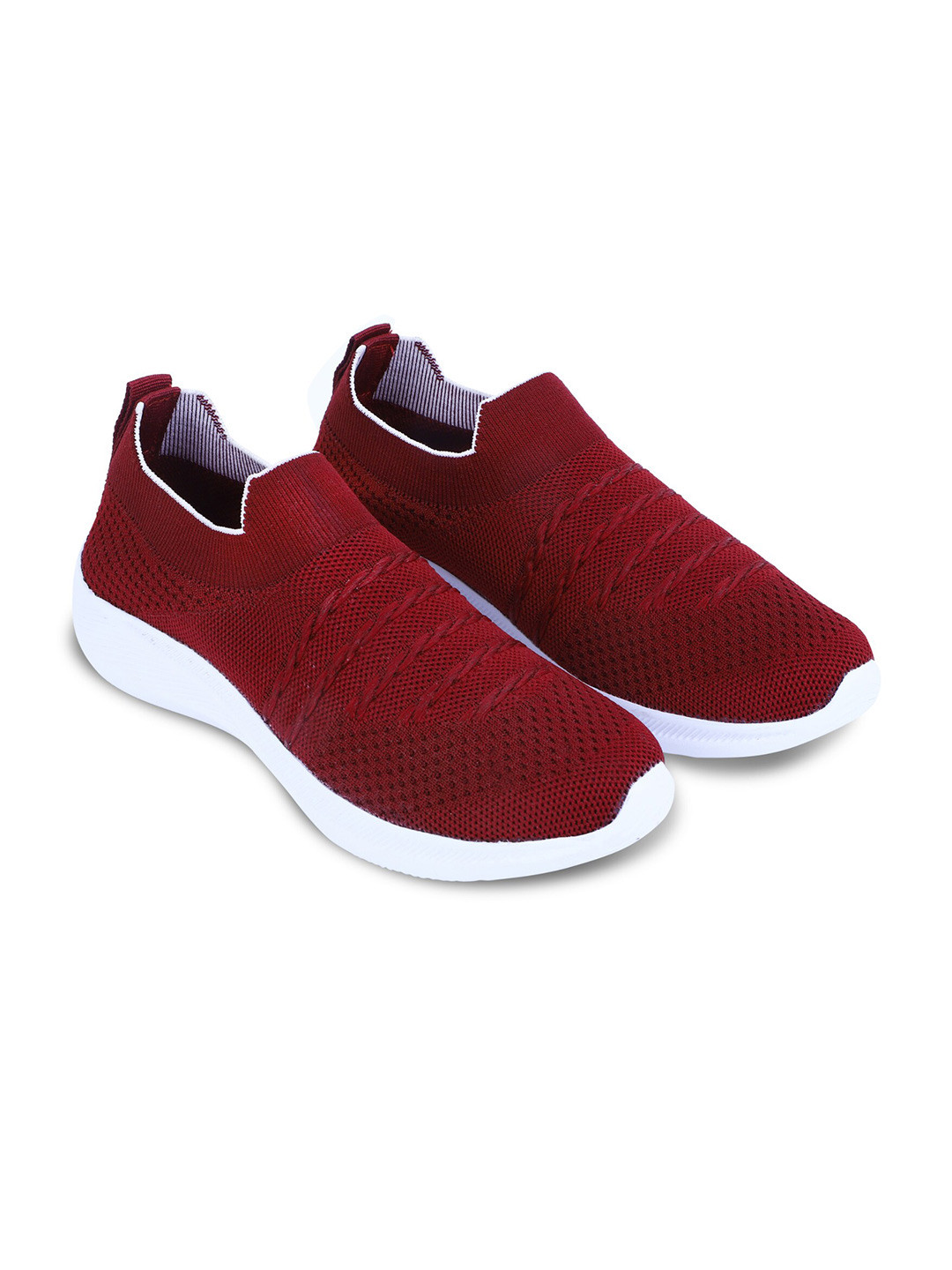 

TPENT Women Super Grip EVA Mesh Running Shoes, Maroon
