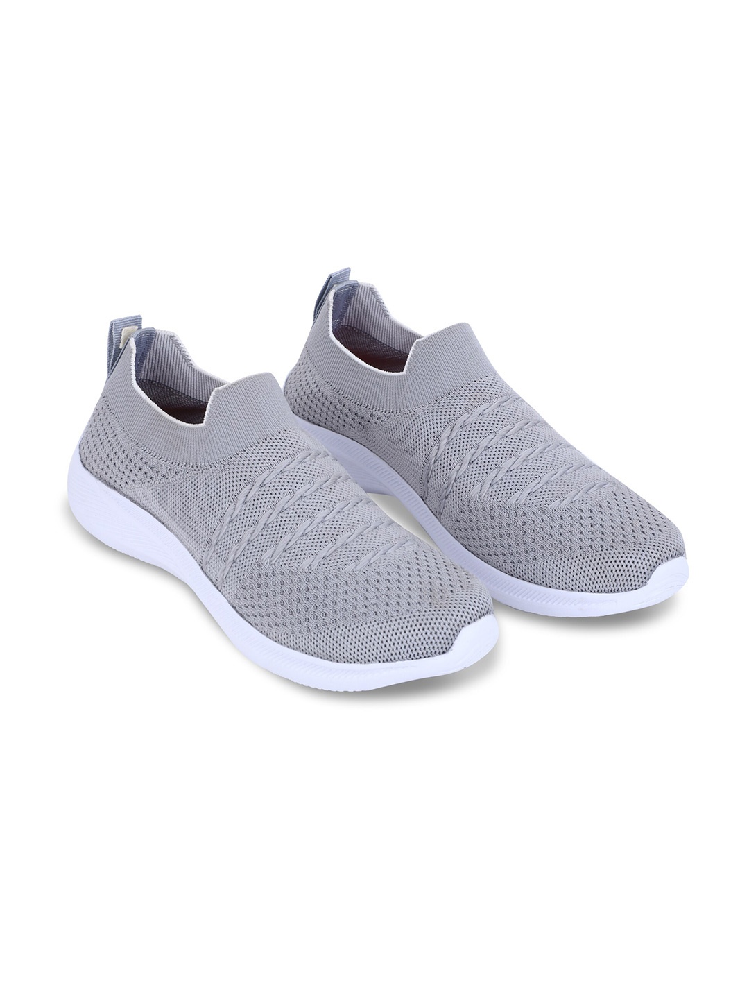 

TPENT Women Super Grip EVA Mesh Running Shoes, Grey melange