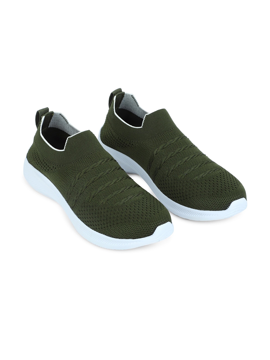 

TPENT Women Super Grip EVA Mesh Running Shoes, Olive