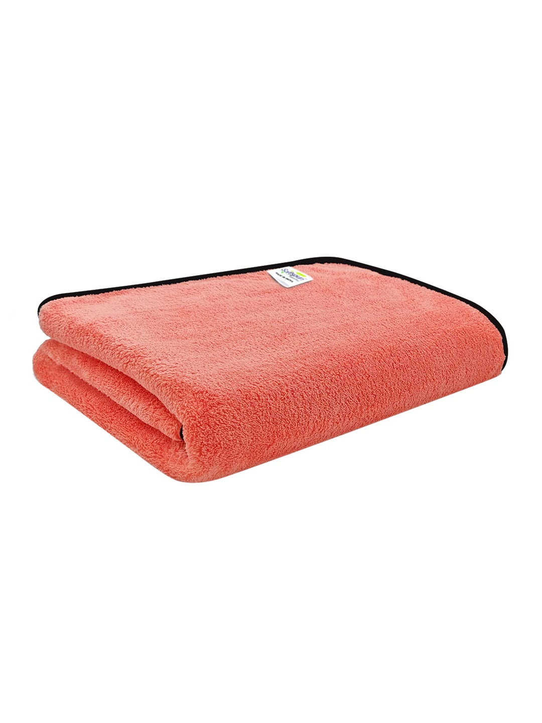 

Softspun Microfiber Peach-Coloured 280 GSM Bath Towel