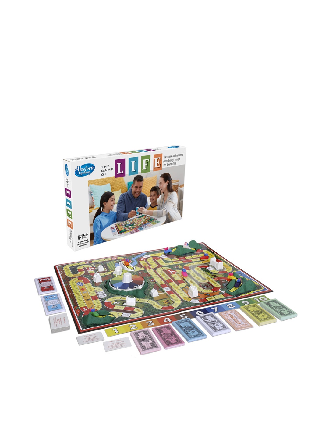 

Hasbro Gaming The Game of Life Board Game for Ages 9 and Up, Game for 2-4 Players, Multi
