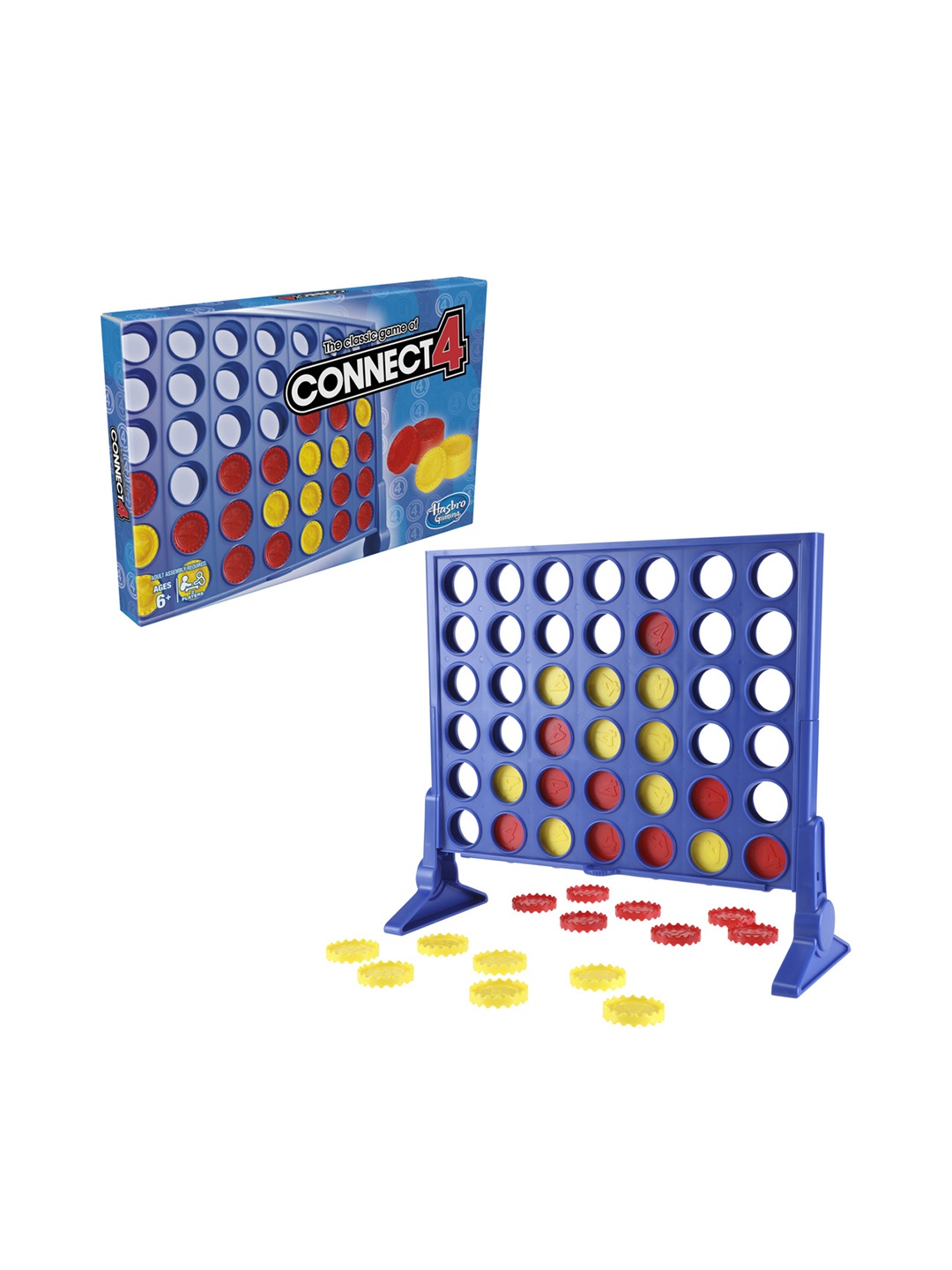 

Hasbro Gaming The Classic Game of Connect 4 for Ages 6 and Up, Multi