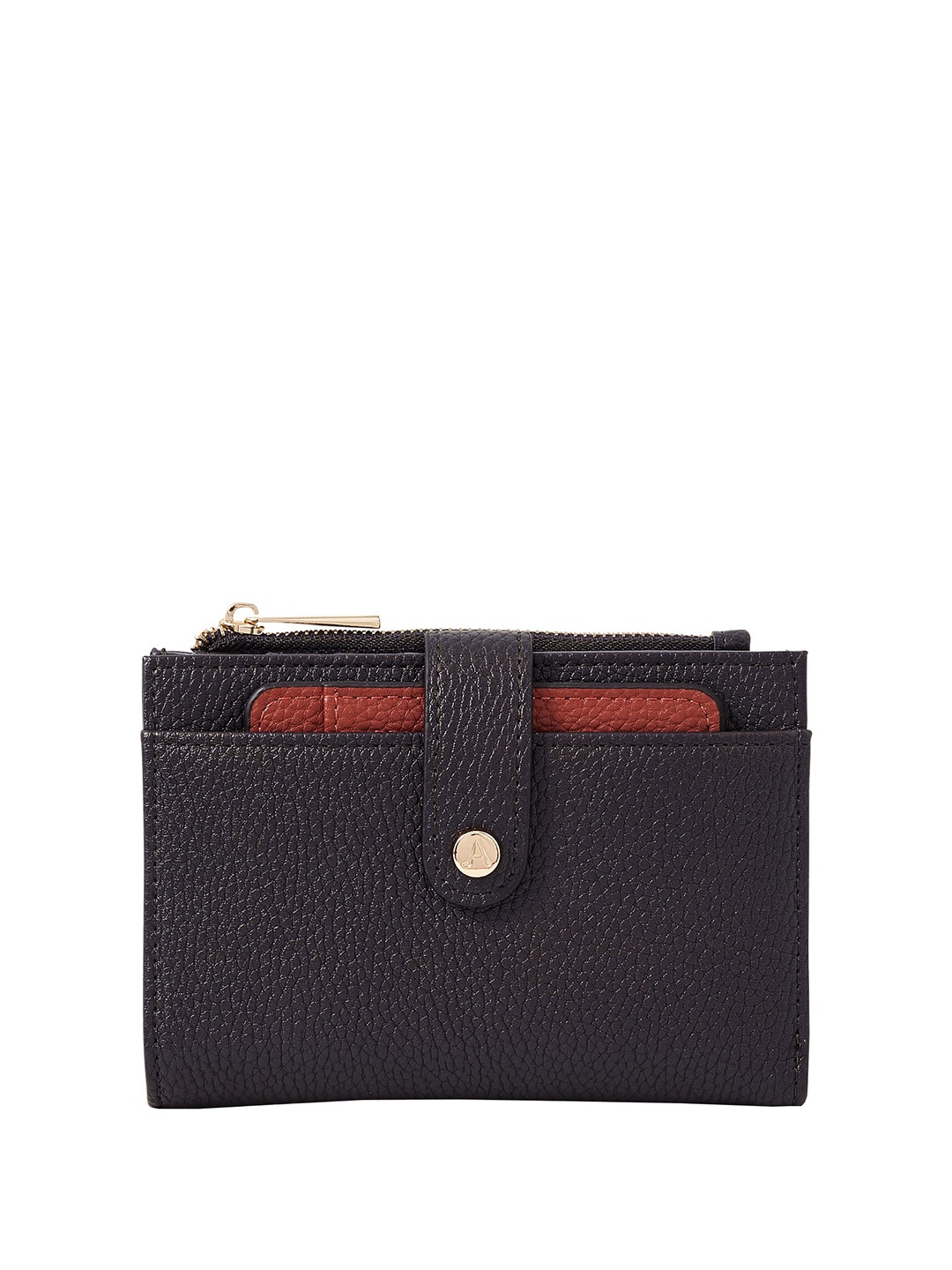 

Accessorize London Women Jimmy Removable Cardholder, Navy blue