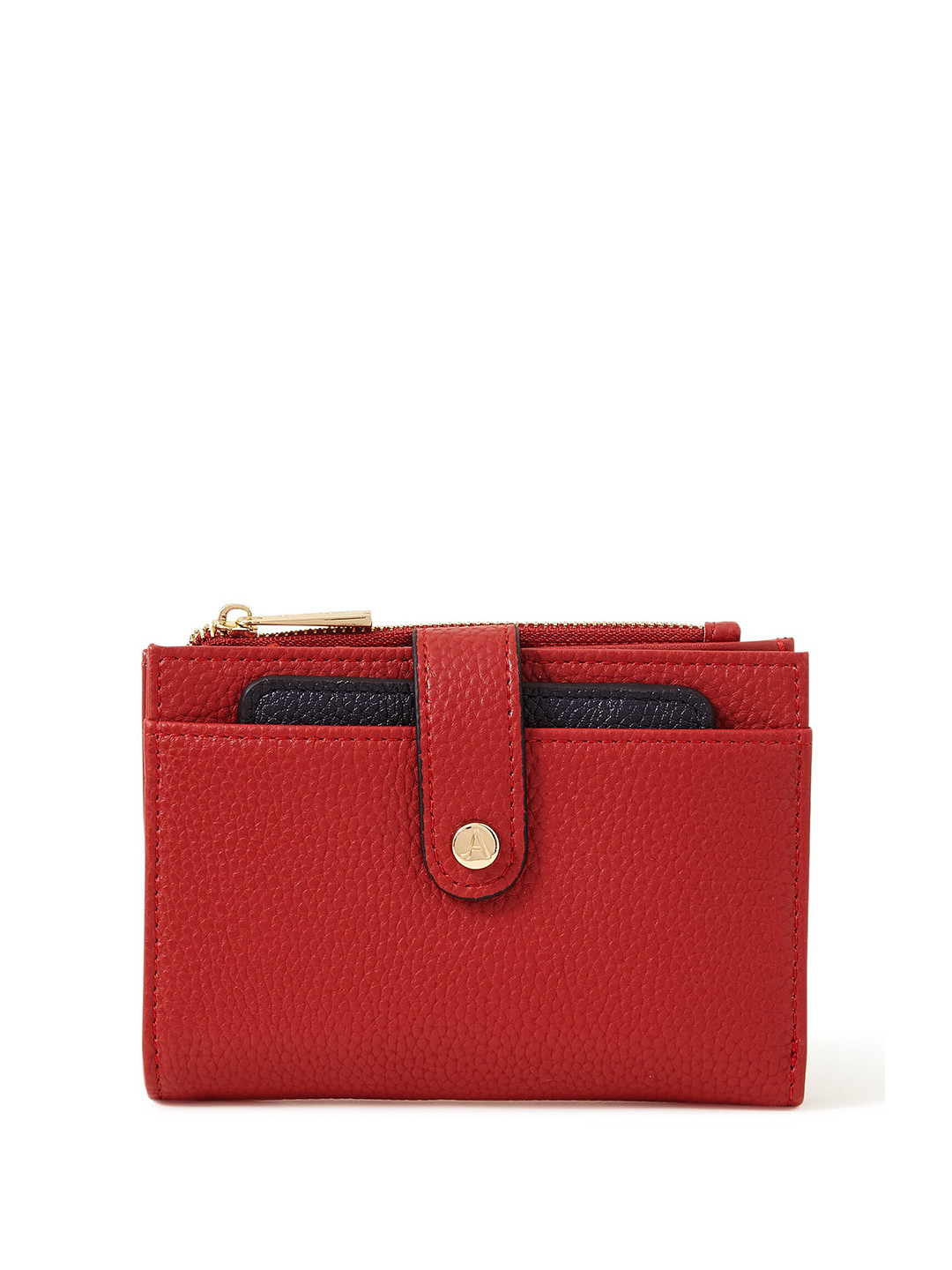 

Accessorize London Women's red Jimmy Removable Cardholder