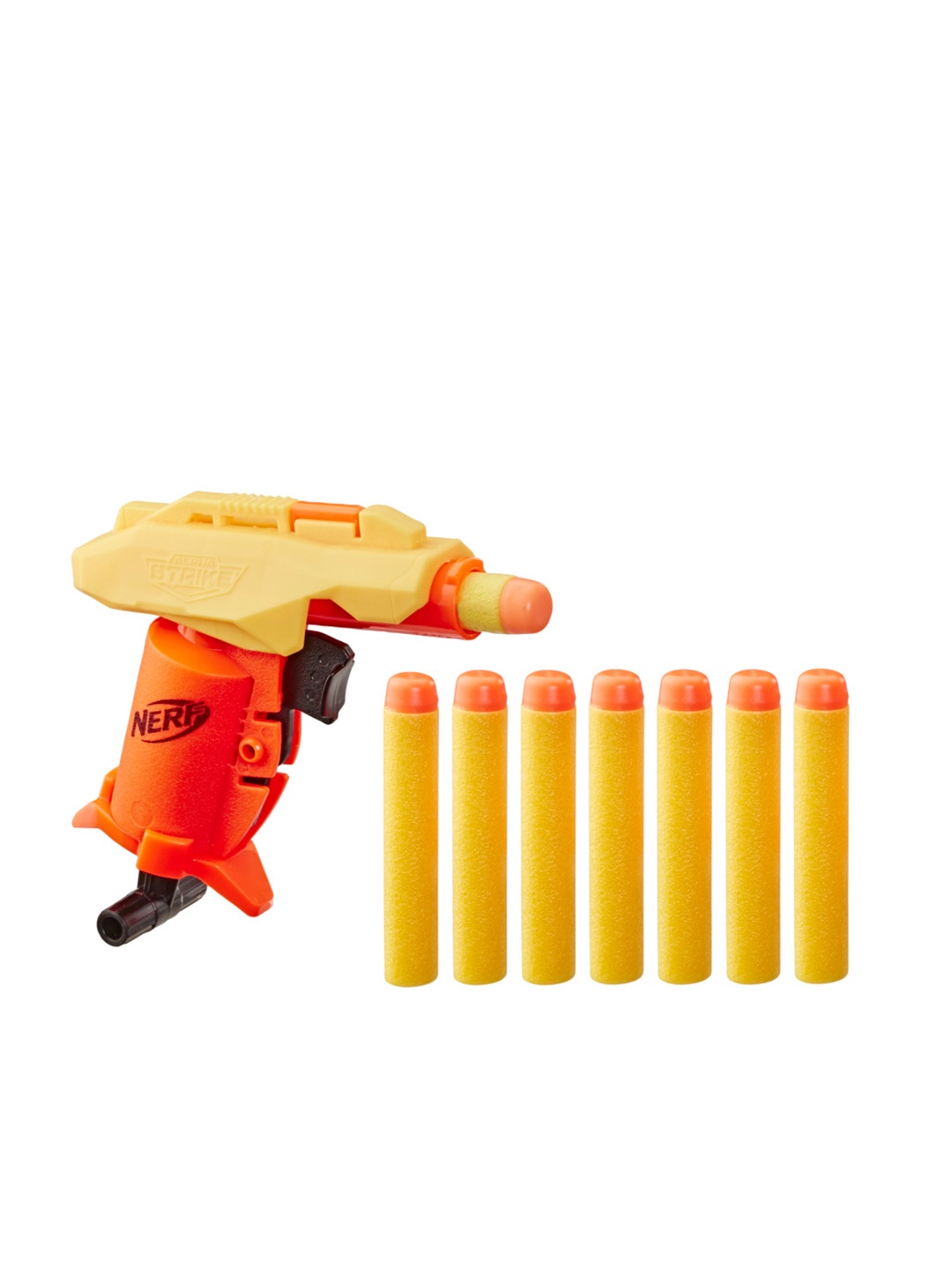 

NERF Alpha Strike Stinger SD-1 Blaster With Single-Fire Pull-Back Priming Handle, Yellow